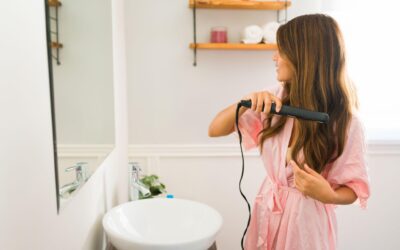 Is it ok to use flat iron during summer?